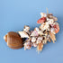 assorted seashell garland